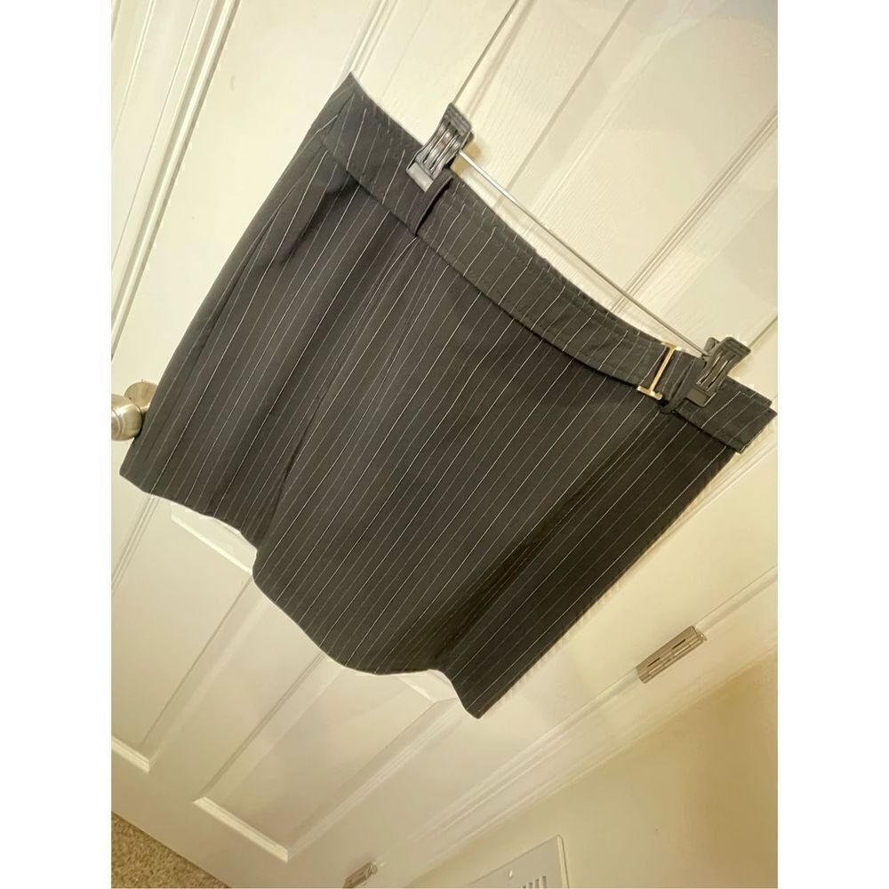 New York & Company women’s striped mini skirt size 16 City Stretch